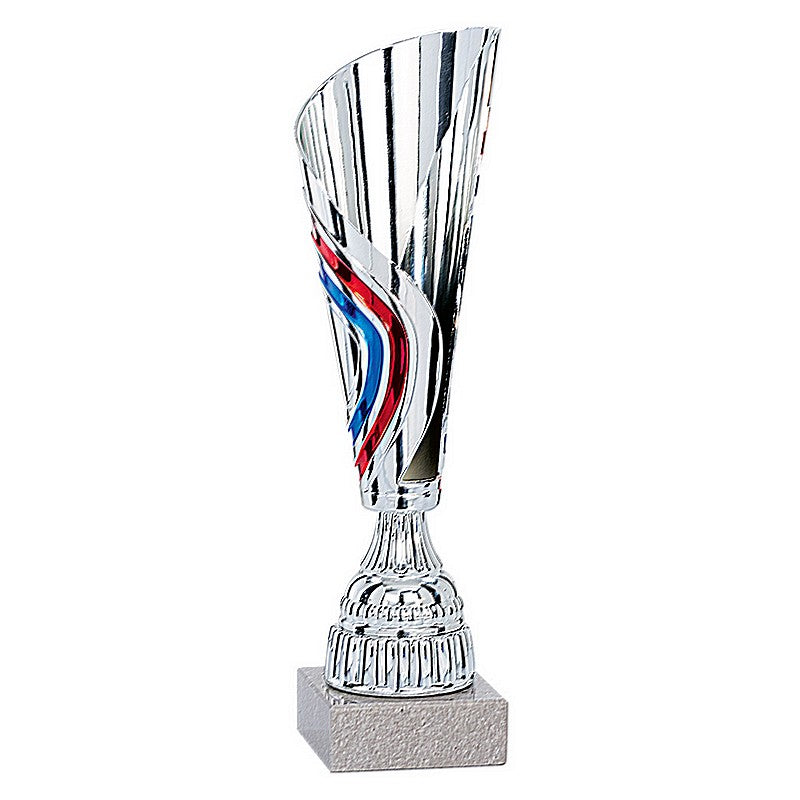 Coupe Argent Tricolore 30 cm