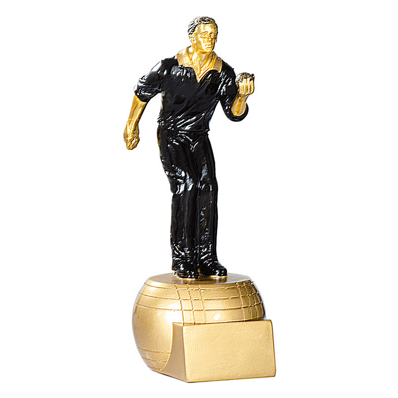 Trophée Pétanque - Résine Finition Bronze