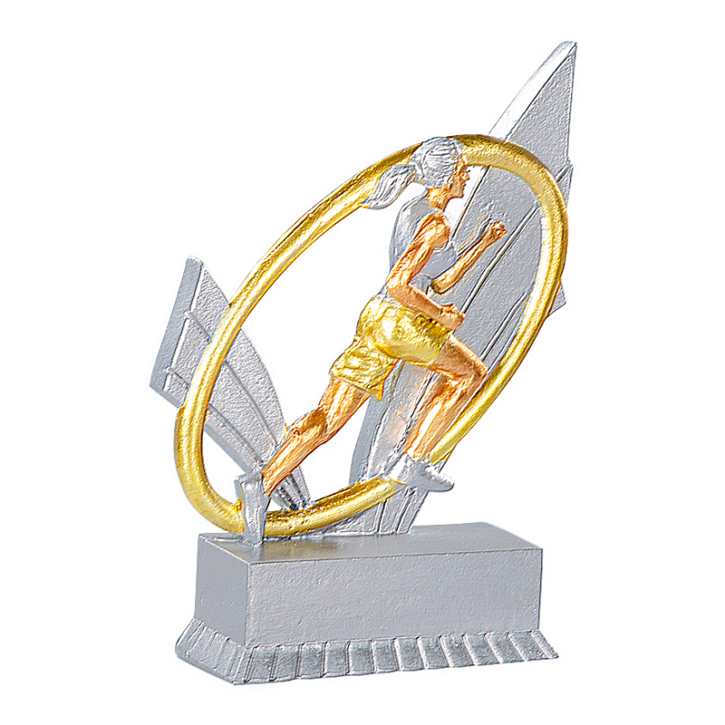 Trophée Course à pied féminine Argent et Or - Réf. 24-99-31408