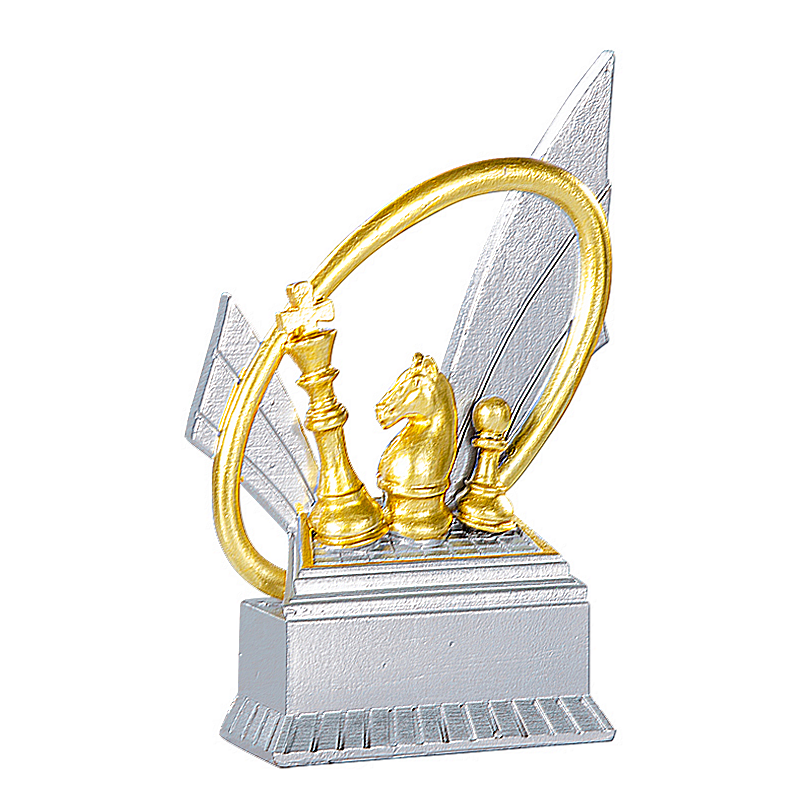 Trophée Échecs Argent et Or - Réf. 24-99-31410