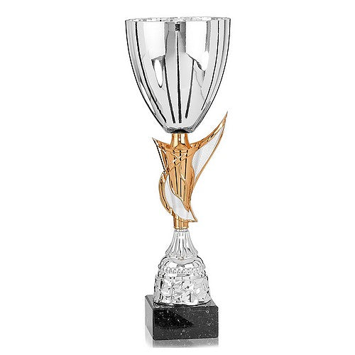 Coupe Argent et Bronze à Anses Design - Réf. 24-4901