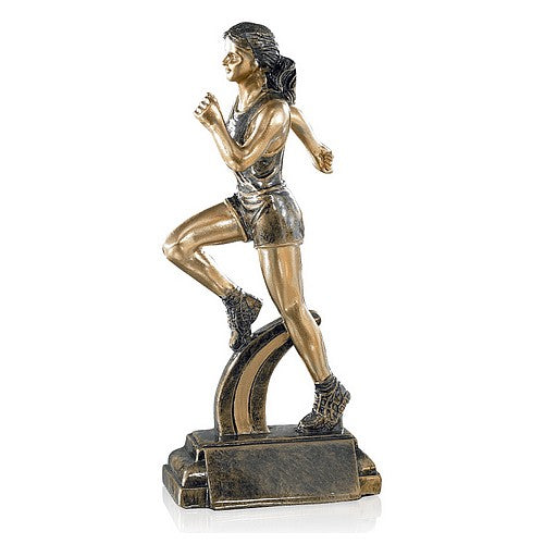 Trophée Bronze Course à pied Féminine - Résine