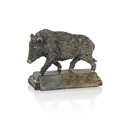Trophée Chasse au Sanglier - Résine