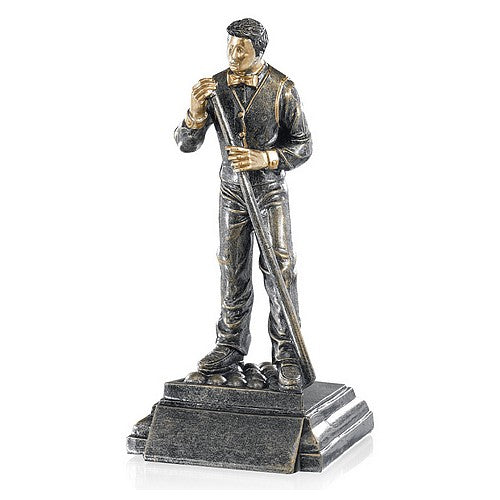 Trophée Billard - Résine Finition Bronze
