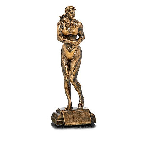 Trophée Culturisme Féminin - Résine