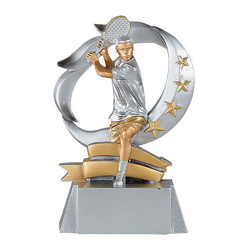 Trophée Tennis Masculin - Résine
