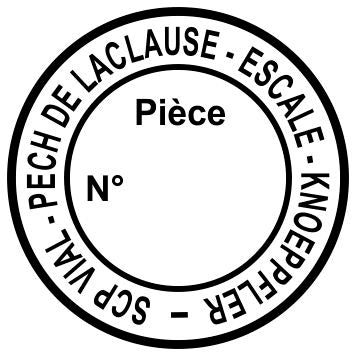 Tampon Personnalisé TRODAT Printy 4923 6 lignes - 30x30mm