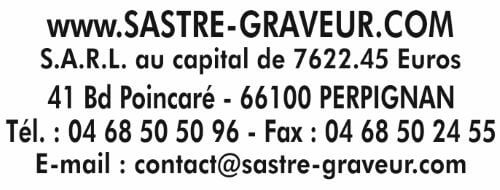 Tampon Encreur Bois 5 lignes 50x30mm