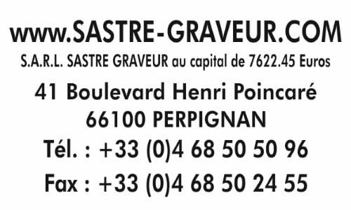 Tampon Encreur Bois 6 lignes 60x25mm