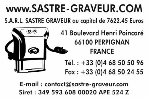 Tampon Personnalisé Texte 9 lignes - TRODAT Metal Line 5207-5274 60x40mm