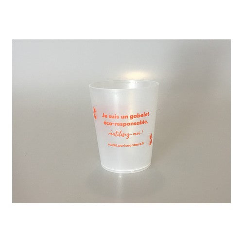 Gobelet Personnalisé 10cl - Sérigraphie 1 couleur