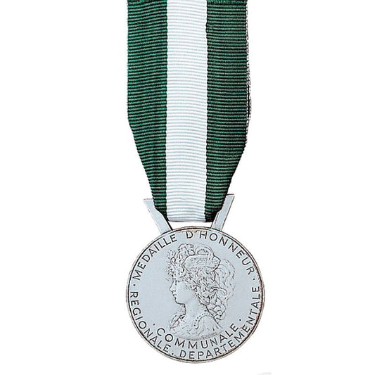 Médaille départementale et communale - Classe argent 20 ans