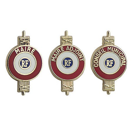 Insigne Boutonnière Mairie