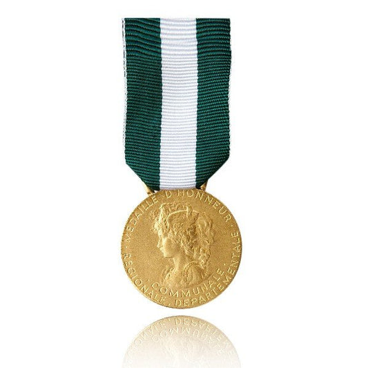 Médaille départementale et communale - Classe vermeil 30 ans