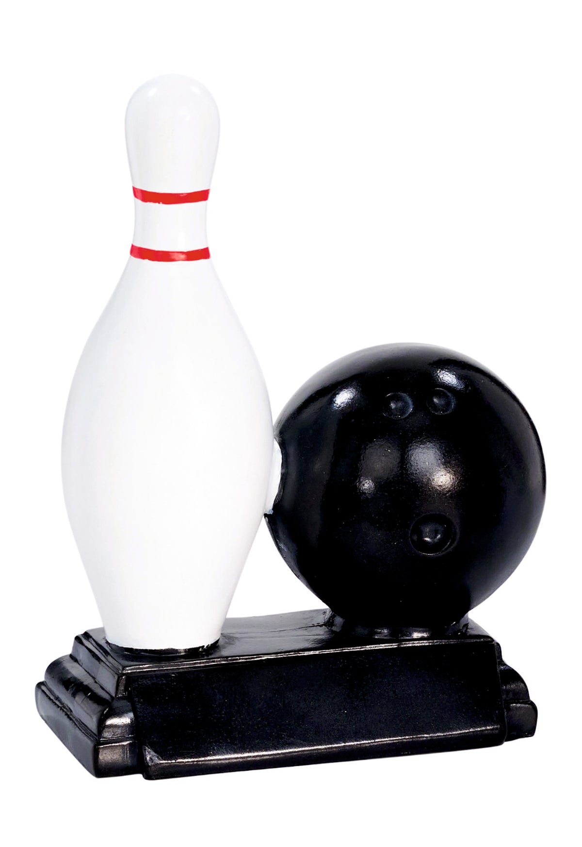 Trophée Bowling - Résine Finition Bronze