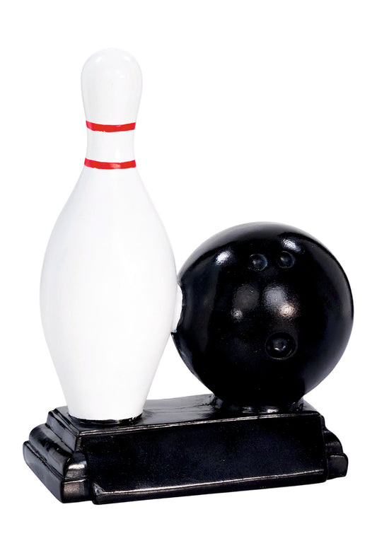 Trophée Bowling - Résine Finition Bronze