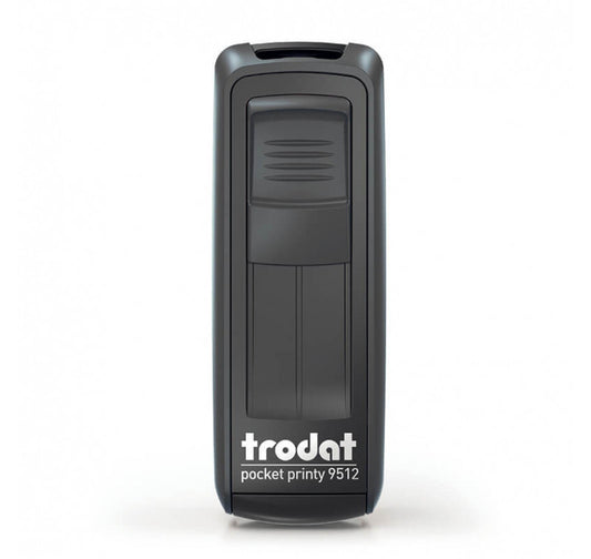Tampon de poche TRODAT Mobile Printy 9512 4 lignes - 47x18mm