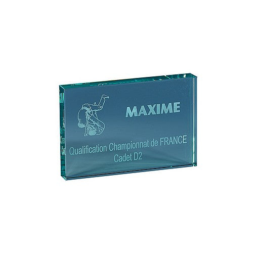 Trophée verre + écrin réf. 20-168-31 à partir de 17.10€
