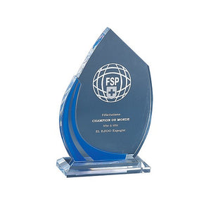 Trophée plexiglass + écrin réf. 20-179-41 à partir de 41.50€