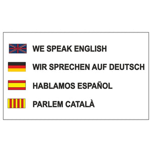 Plaque en Plexi numérique - 25x15cm ou 375cm2