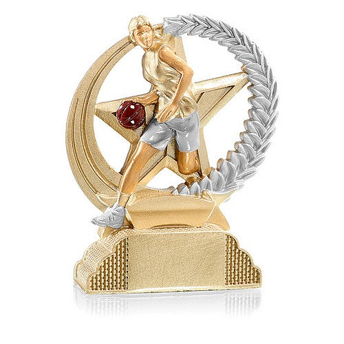 Trophée basket féminin réf. 22-99-31303 à 3.50€ pièce/lot de 2