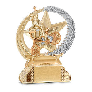 Trophée cyclisme-BMX réf. 22-100-31334 à 3.50€ pièce /lot de 2
