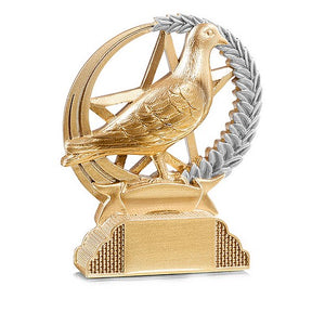 Trophée pigeon réf. 20-100-31339 à 2.90€ pièce /lot de 2