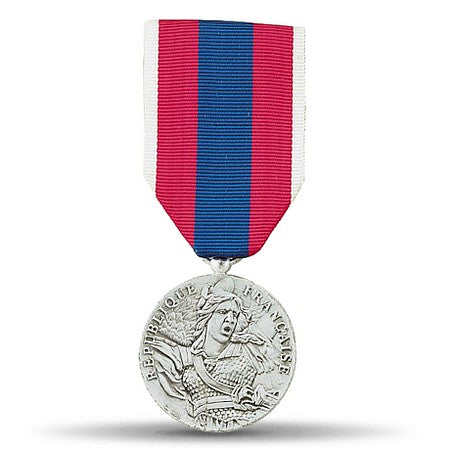 Médaille de la Défense Nationale, classe Argent