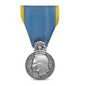 Médaille de la Jeunesse et des Sports, classe Argent