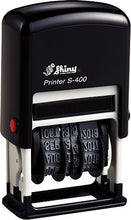 Charger l&#39;image dans la galerie, Encreur pour tampon dateur SHINY Printer S-400 , S-400-7
