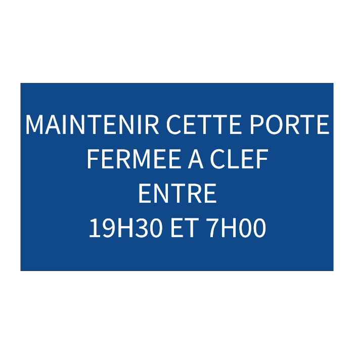 Plaque en dibond numérique 25 x 15 cm ou 375cm