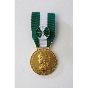 Médaille départementale et communale, classe or 35 ans
